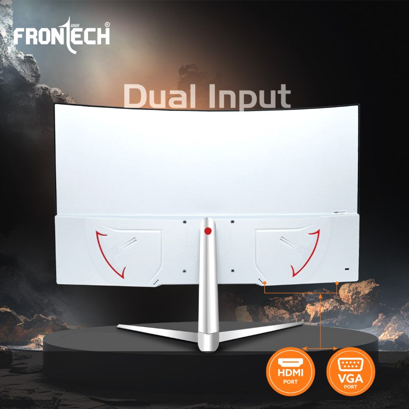Frontech 22'' Ultima Series Curved LED Monitor | 75Hz, 1920x1080 | 3500R Curve, Bezel-Less Design (MON-0079C) Frontech 22'' Ultima Series Curved LED Monitor | 75Hz, 1920x1080 | 3500R Curve, Bezel-Less Design (MON-0079C)